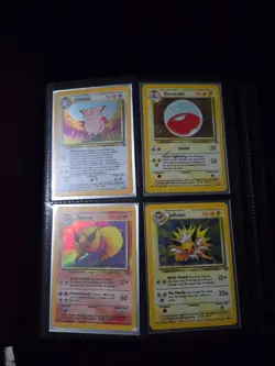 Pokemon TCG Jungle Set 64/64 Complete WOTC 1999 Vintage with binder - Image 1