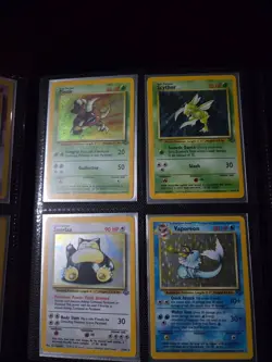 Pokemon TCG Jungle Set 64/64 Complete WOTC 1999 Vintage with binder - Image 2