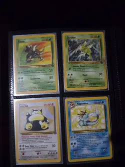 Pokemon TCG Jungle Set 64/64 Complete WOTC 1999 Vintage with binder - Image 4
