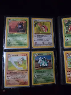 Pokemon TCG Jungle Set 64/64 Complete WOTC 1999 Vintage with binder - Image 5