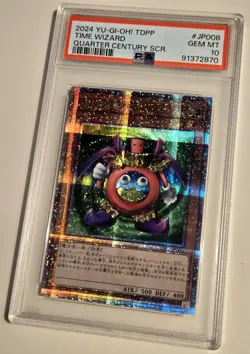 2024 YU-GI-OH! Time Wizard TDPP-JP008 JPN QCR PSA 10 QCSR - Image 3
