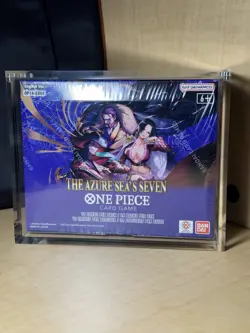 One Piece OP-14 The Azure Sea’s Seven English Booster Box IN HAND! SEALED - Image 1