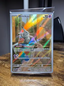 Pokemon TCG Mimikyu Scarlet & Violet Promo Card 075/Promo Factory Sealed - Image 1