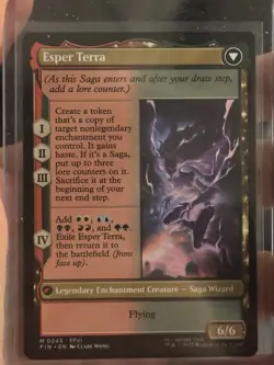 Magic: The Gathering Final Fantasy Terra Magical Adept Card - Image 2
