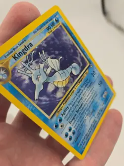 Kingdra - 8/111 - Pokemon Neo Genesis Unlimited Holo Rare Card WOTC LP+/NM - Image 3