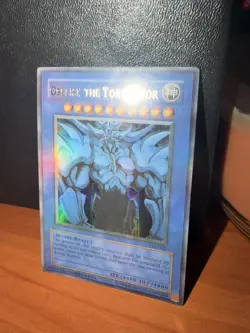 Obelisk the Tormentor GBI-002 Secret Rare Yu-Gi-Oh! God Card LP (HOLO BLEED) - Image 2