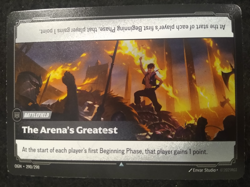 THE ARENA'S GREATEST 290/298 RIFTBOUND LEAGUE OF LEGENDS RARE FOIL ENGLISH CARD - Image 1
