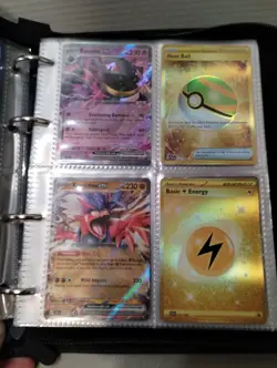 Pokemon Cards Binder WEWOW-Pikachu Tail Full Of Cards 200 Holos,Rare,Full Art .. - Image 4