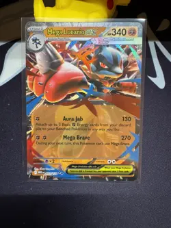 8 Card Lot Mega Evolution Series All EX Cards All Near Mint Condition - Image 2