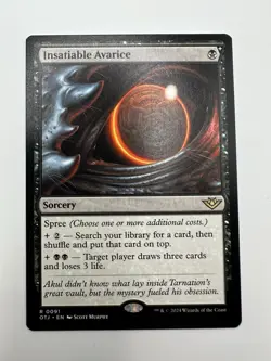 Insatiable Avarice Outlaws of Thunder Junction Regular - Image 1