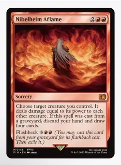 Magic the Gathering Final Fantasy Nibelheim Aflame - Image 1