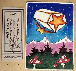 MTG ARTIST PROOF Revised Celestial Prism AP Sketch Art Amy WEBER Magic - Image 1