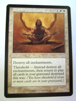 MTG Cleansing Meditation Torment Light Play!! - Image 1