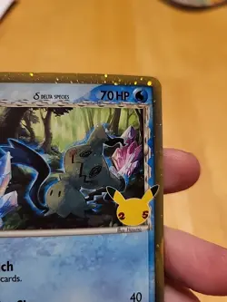 Pokemon TCG 25th Anniversary Celebrations Mimikyu SWSH136 Black Star Promo NM - Image 4
