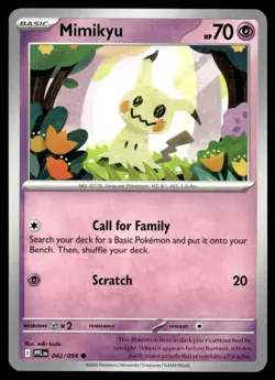 Mega Evolution Series - Phantasmal Flames Mimikyu Common #42 - Image 1