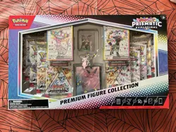 IN HAND Pokemon Prismatic Evolutions Premium Figure Collection SV8.5 TCG Cards - Image 1
