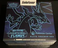 🔥Sealed Pokemon Center Mega Evolution Phantasmal Flames ETB Elite Trainer Box - Image 1