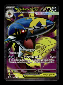 Carte Pokemon Mega-Sharpedo EX 113/094 Flammes Fantasmagoriques Francais - Image 1
