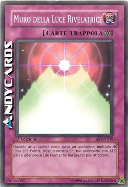 MURO DELLA LUCE RIVELATRICE (Wall Of Revealing Light) Comune • AST IT050 YUGIOH! - Image 1