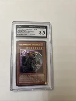 CGC 8.5 Yu-Gi-Oh Card - DPKB-EN016 - CHAOS EMPEROR DRAGON ULTIMATE 1st EDITION - Image 1