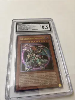 CGC 8.5 Yu-Gi-Oh Card - DPKB-EN016 - CHAOS EMPEROR DRAGON ULTIMATE 1st EDITION - Image 2