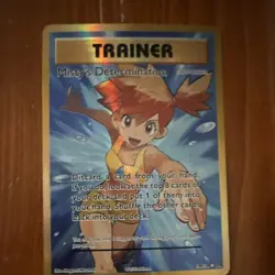 Pokemon Misty's Determination 108/108 Evolutions Full Art Ultra Rare Holo Card - Image 1