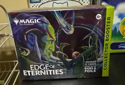 Magic The Gathering Edge Of Eternities Collector Omega Booster Box IN HAND - Image 1