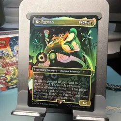2084 Dr. Eggman - FOIL - Sonic Secret Lair Drop - Mythic - Magic the Gathering - Image 1