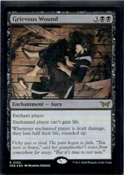 Grievous Wound Duskmourn: House of Horror Foil - Image 1