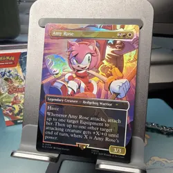 2083 Amy Rose - FOIL - Sonic Secret Lair Drop - Mythic - Magic the Gathering - Image 1