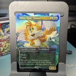 2085 Miles "Tails" Prower - FOIL - Sonic Secret Lair Drop - Mythic - MTG - Image 1