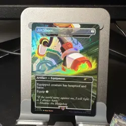 Air Shoes/Swiftfoot Boots FOIL MtG Sonic Secret Lair SLD Magic - Image 1