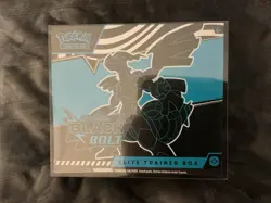 Black Bolt Elite Trainer Box Scarlet and Violet Pokemon TCG Factory Sealed - Image 2