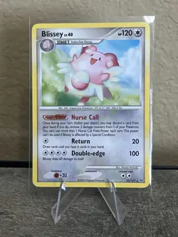Blissey 22/127 Pokemon TCG Platinum Non Foil Rare MP - Image 1