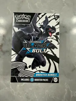 Pokemon TCG Black Bolt SV10.5 Booster Bundle - Image 1