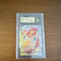 Pokemon Centiskorch VMAX SV109/SV122 Shining Fates Shiny Holo Rare CGC 10 - Image 1