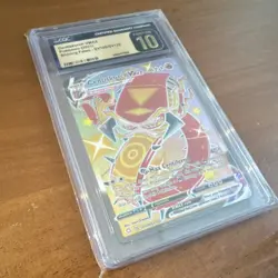 Pokemon Centiskorch VMAX SV109/SV122 Shining Fates Shiny Holo Rare CGC 10 - Image 2