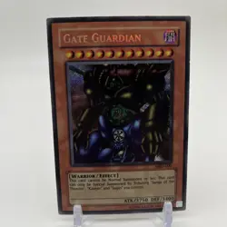 Gate Guardian MRD-000 Secret Rare Metal Raiders Yu-Gi-Oh LP - Image 1