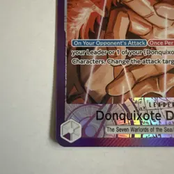 One Piece TCG OP14-060 Donquixote Doflamingo Leader Alt Art - Image 4