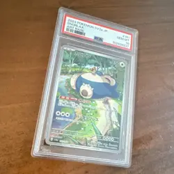 Pokemon Snorlax 181/165 Sv2a Card 151 Art Rare Holo PSA 10 Japanese - Image 2