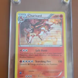 Pokemon Charizard Legendary Treasures Holo Rare 19/113 English Stage 2 TCG Card - Image 1
