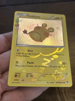 Dedenne RC10/RC32 - XY Generations Legendary Collection Pokemon Card - VLP - Image 5