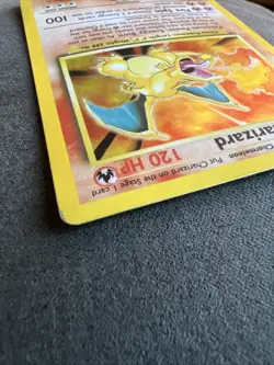 1995 Charizard Holo Metal Card 4/102 Pokemon Rare MT+ Condition - Image 5