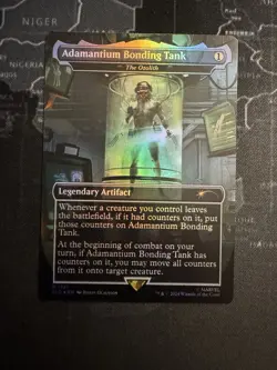 MTG Adamantium Bonding Tank - The Ozolith RAINBOW FOIL Secret Lair x Marvel 1741 - Image 1