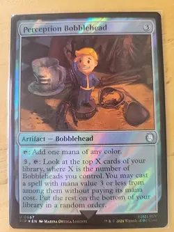Perception Bobblehead (Surge Foil) Universes Beyond: Fallout Foil - Image 1