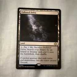 Magic: The Gathering Polluted Delta Rare Land Modern Horizons 3 224 - Image 1