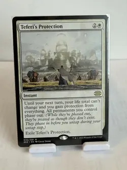 MTG Teferi's Protection Instant Rare White Double Masters 2022 Regular #32 - Image 1