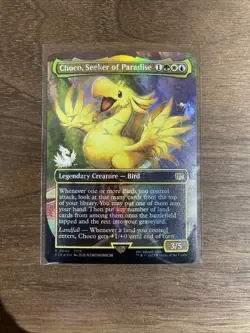 Choco, Seeker of Paradise (Borderless) (Chocobo Track Foil) -FINAL FANTASY R0569 - Image 1