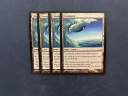 MTG 4X MIRRODIN CLOUDPOST NM MAGIC THE GATHERING ENGLISH LAND COMMON - Image 2