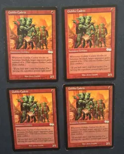 MTG 4X URZA'S SAGA GOBLIN CADETS ENGLISH MAGIC THE GATHERING CREATURE UNCOMMON - Image 5